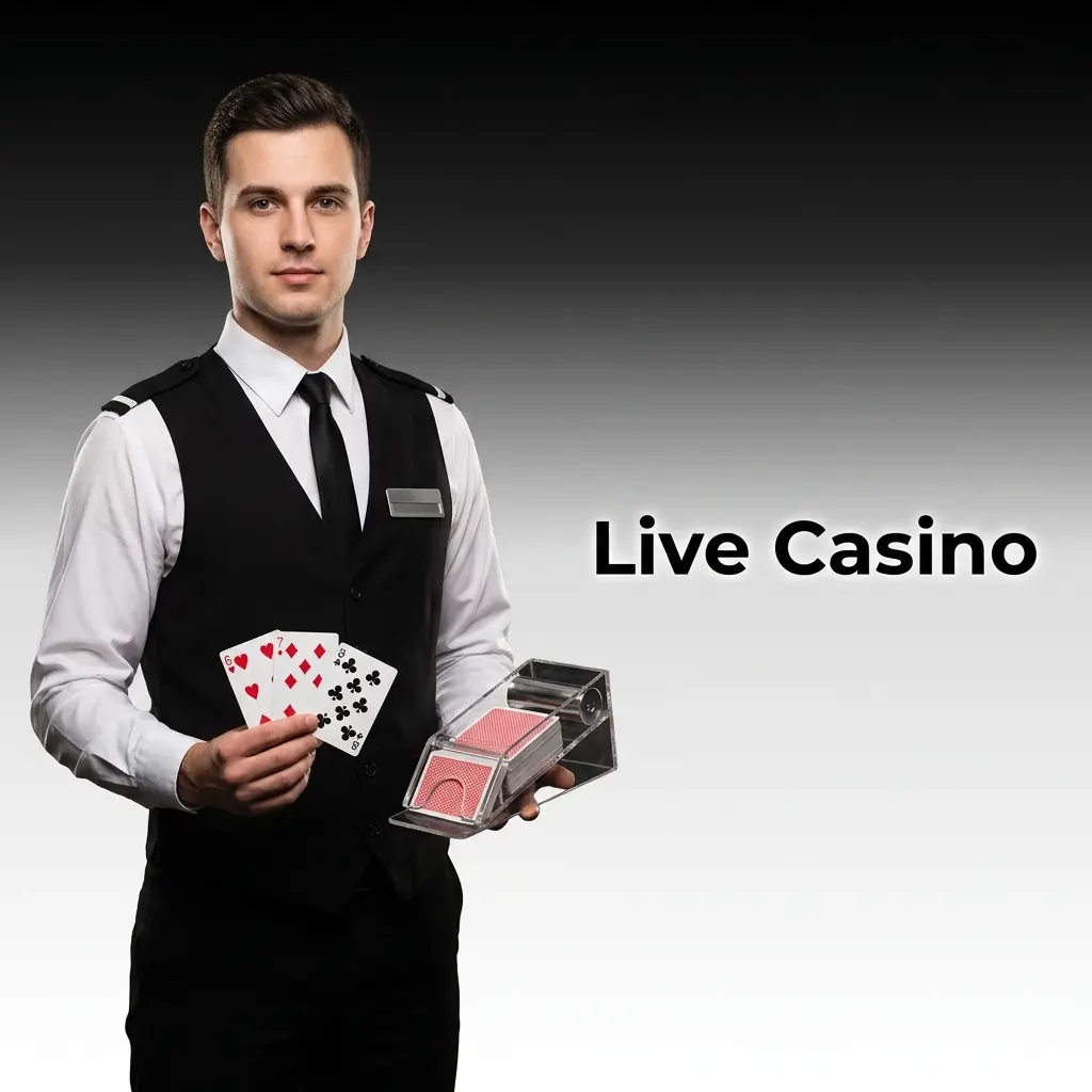 Legendz Casino live dealer studio with professional croupiers dealing real cards at blackjack, roulette, and baccarat tables