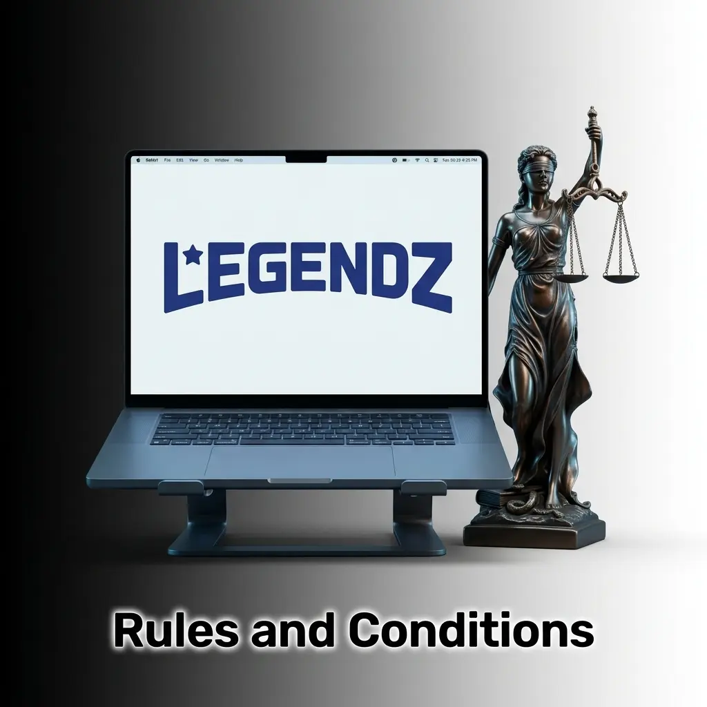 Legendz Casino rules and conditions covering account eligibility, bonuses, KYC verification, and withdrawal policies for US players