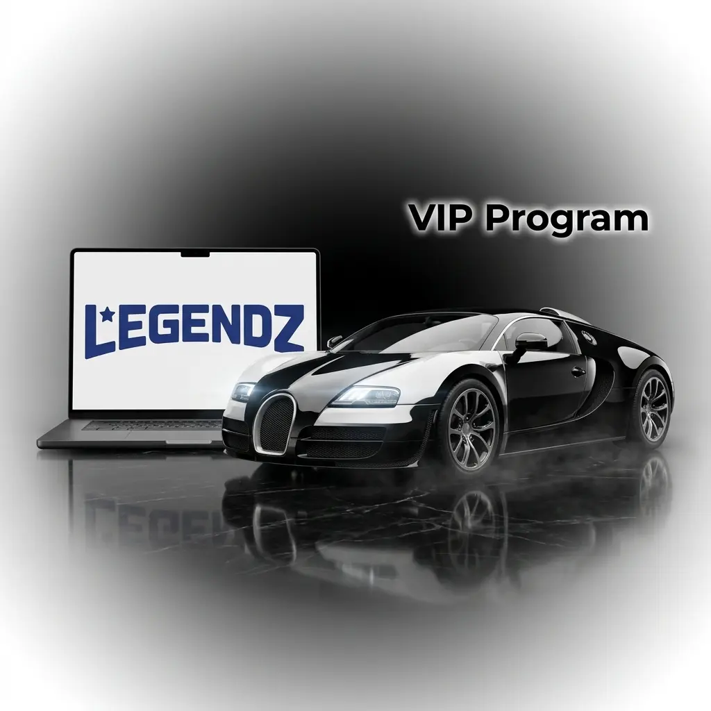 Legendz Casino VIP loyalty program tiers from Bronze to Diamond with exclusive rewards for US players